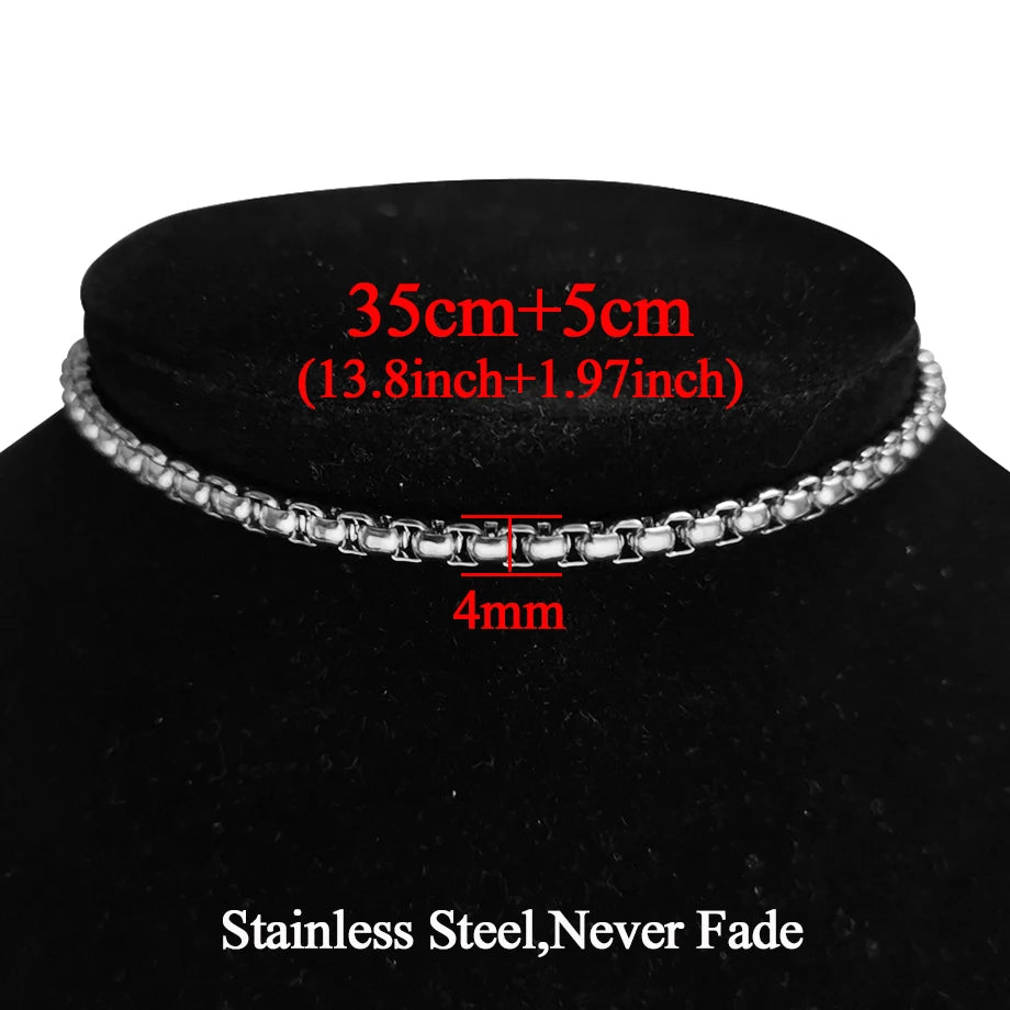 2024 High Quality Clavicle Blade Chains Dropshipping Women Gold Silver Color Stainless Steel 35+5Cm Snake Choker Necklace Chain